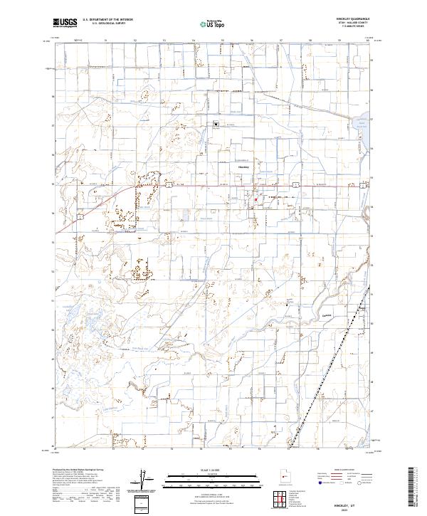 Hinckley 2023 topographic map thumbnail