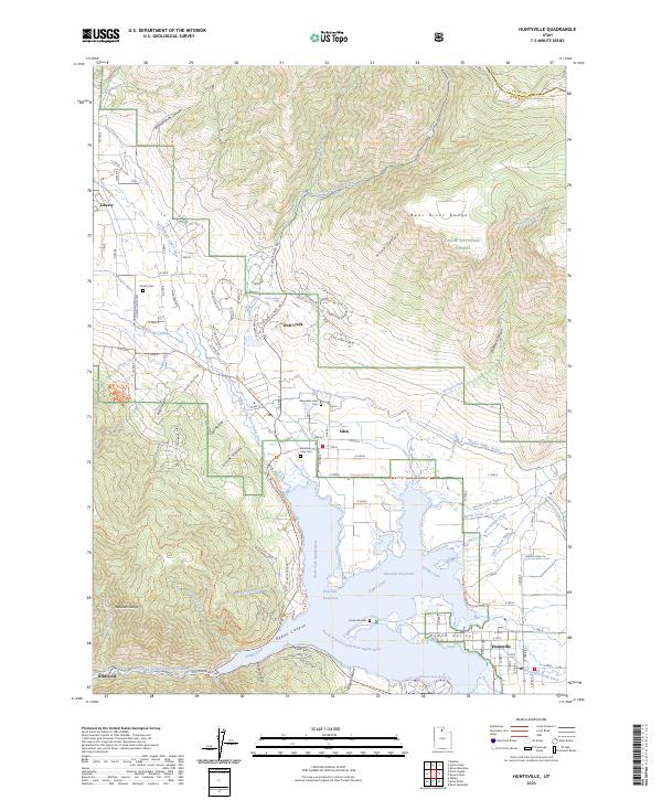 Huntsville 2023 topographic map thumbnail