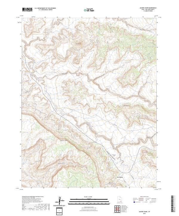 Jacobs Chair 2023 topographic map thumbnail