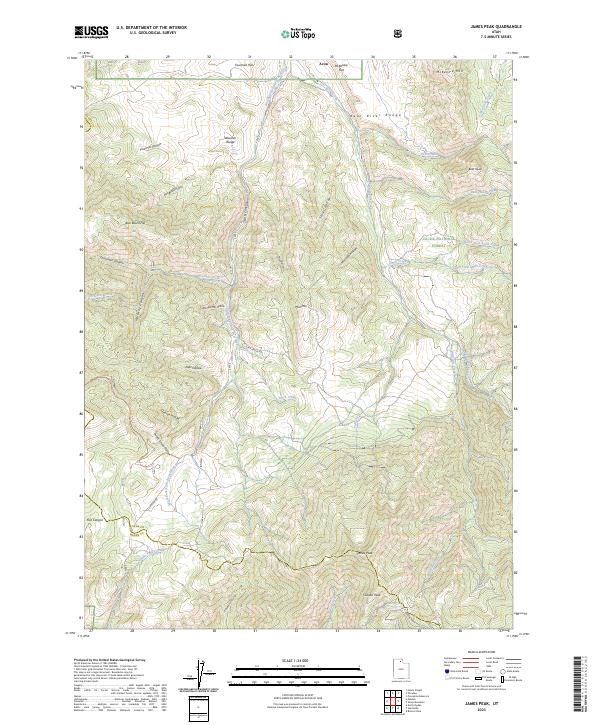 James Peak 2023 topographic map thumbnail