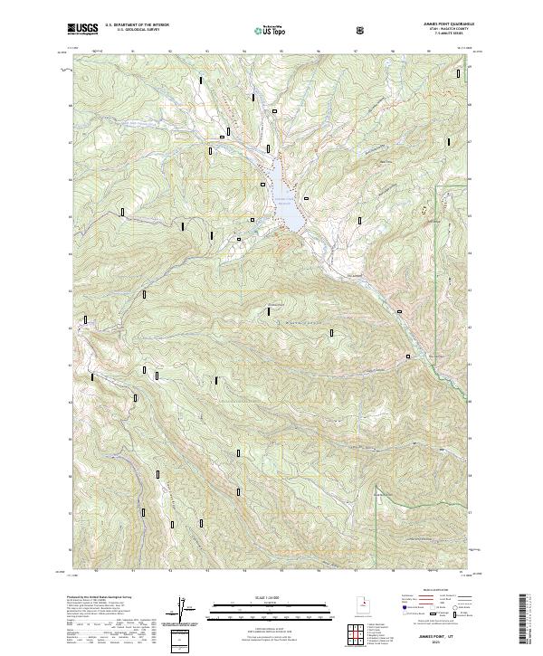 Jimmies Point 2023 topographic map thumbnail
