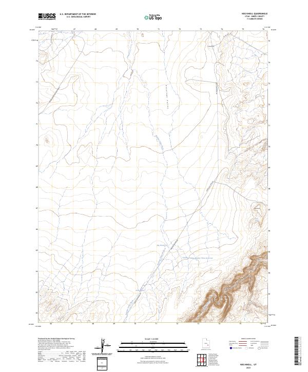 Keg Knoll 2023 topographic map thumbnail