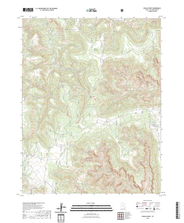 Kigalia Point 2023 topographic map thumbnail