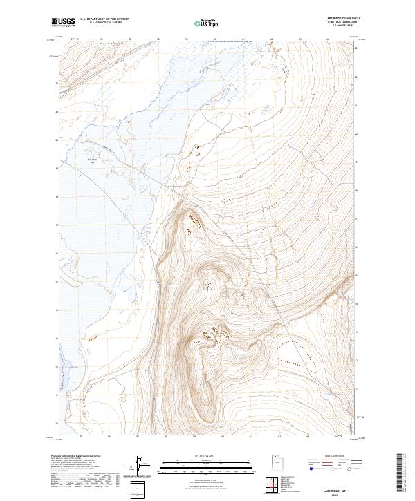 Lake Ridge 2023 topographic map thumbnail