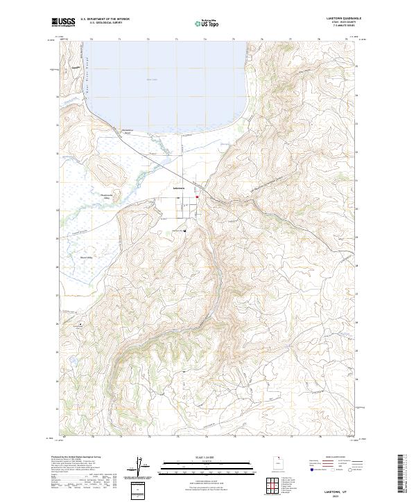 Laketown 2023 topographic map thumbnail