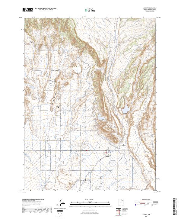 Lapoint 2023 topographic map thumbnail