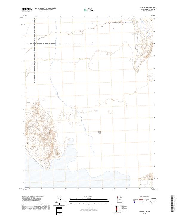 Lemay Island 2023 topographic map thumbnail