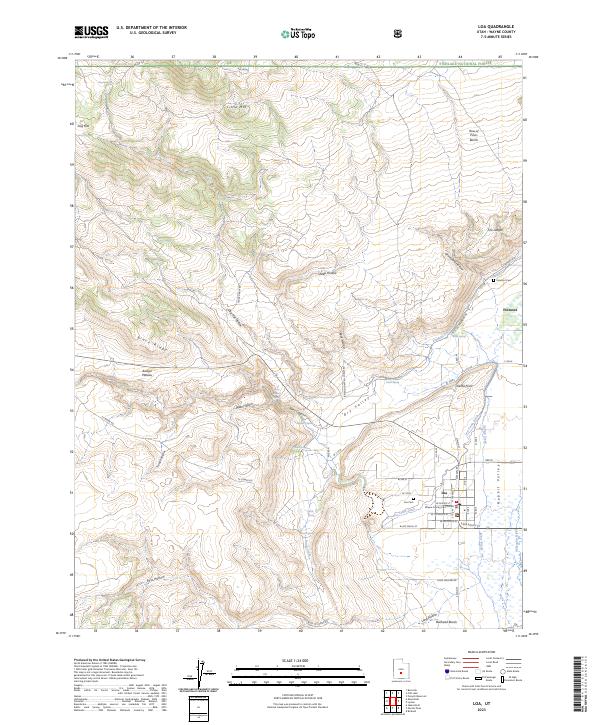 Loa 2023 topographic map thumbnail