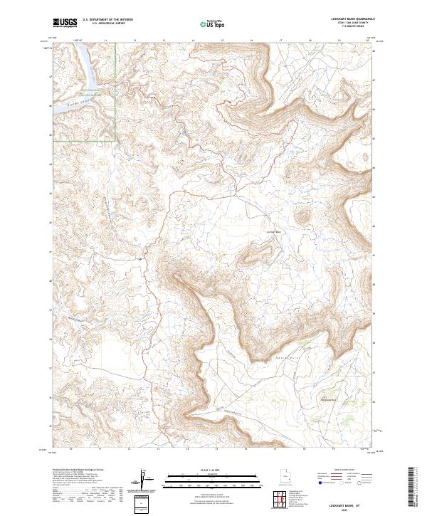 Lockhart Basin 2023 topographic map thumbnail