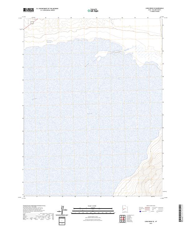 Long Ridge SE 2023 topographic map thumbnail