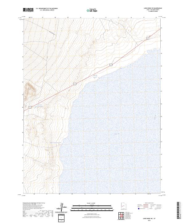 Long Ridge SW 2023 topographic map thumbnail