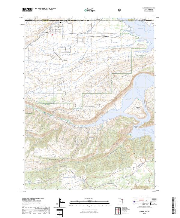 Manila 2023 topographic map thumbnail