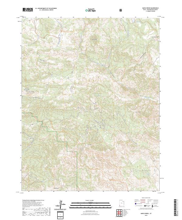 Maple Ridge 2023 topographic map thumbnail
