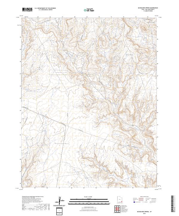 McCracken Spring topographic map thumbnail