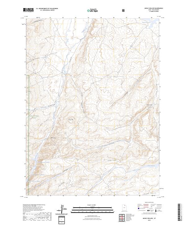 McKay Hollow topographic map thumbnail