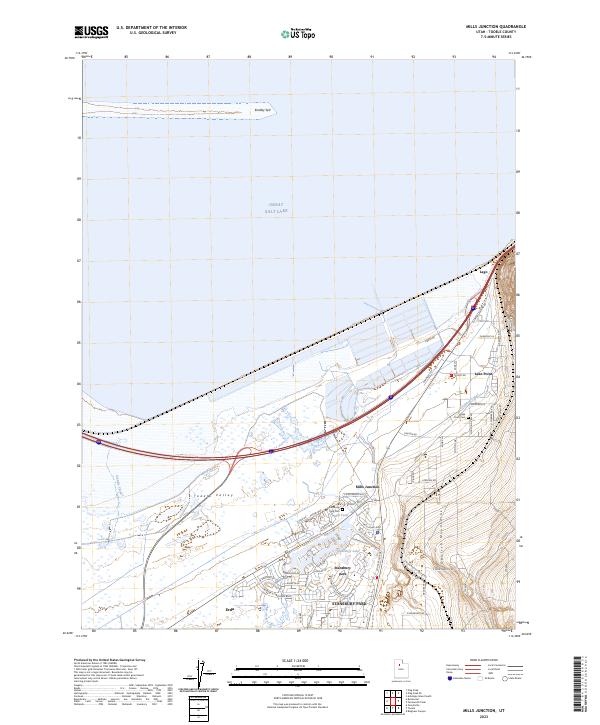 Mills Junction topographic map thumbnail