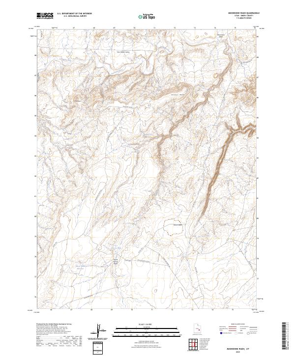 Moonshine Wash topographic map thumbnail