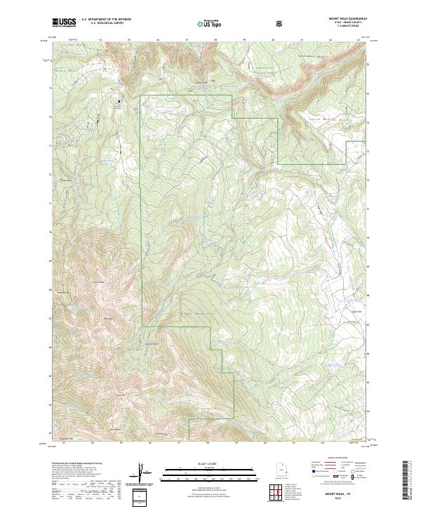 Mount Waas topographic map thumbnail