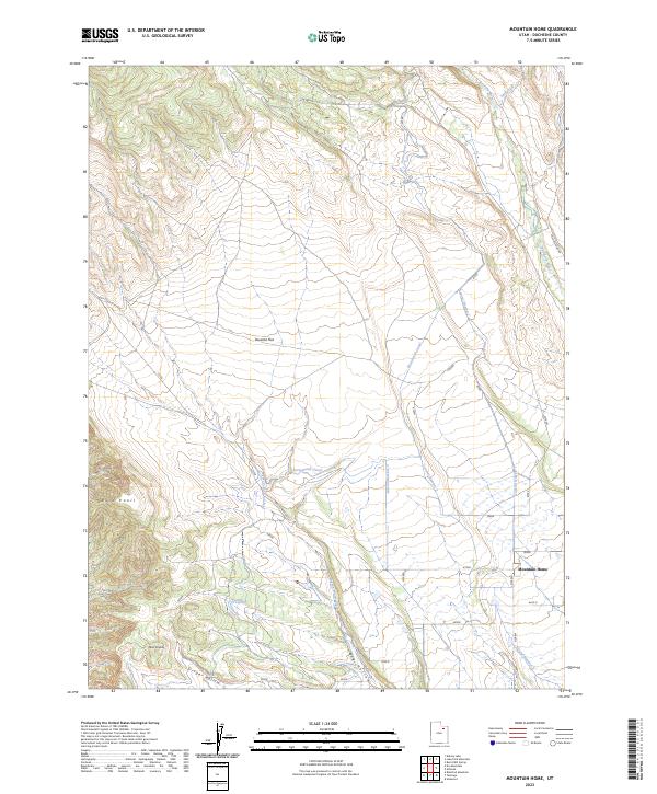 Mountain Home 2023 topographic map thumbnail