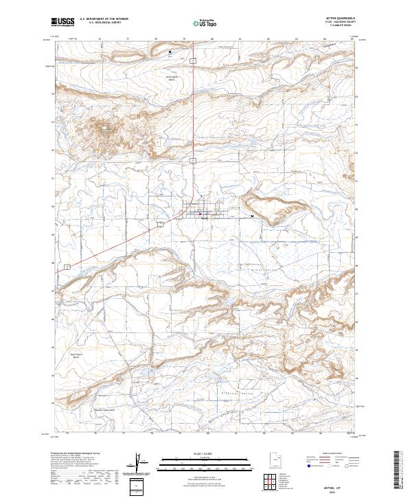 Myton topographic map thumbnail