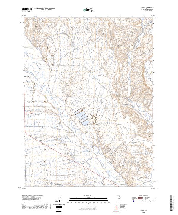 Naples topographic map thumbnail