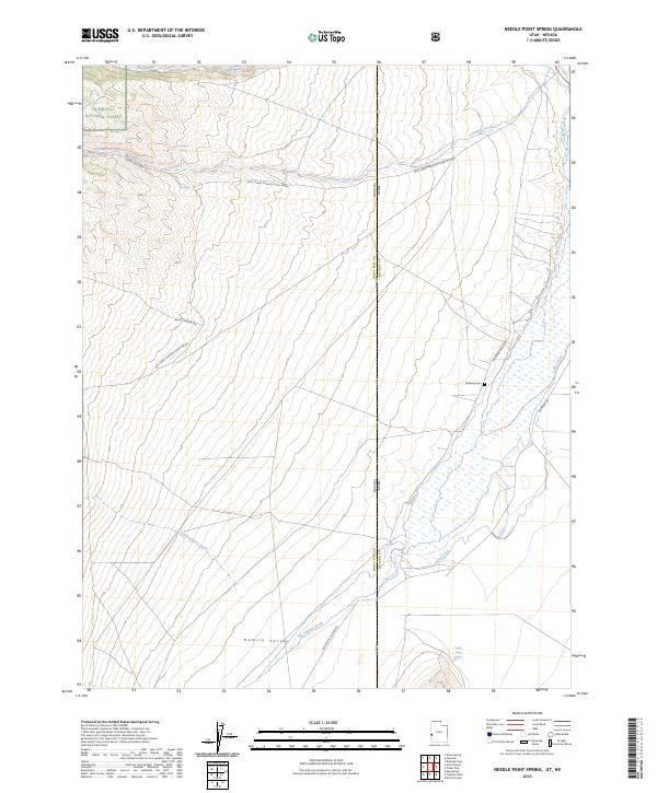Needle Point Spring 2023 topographic map thumbnail