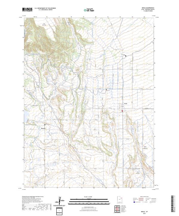 Neola topographic map thumbnail