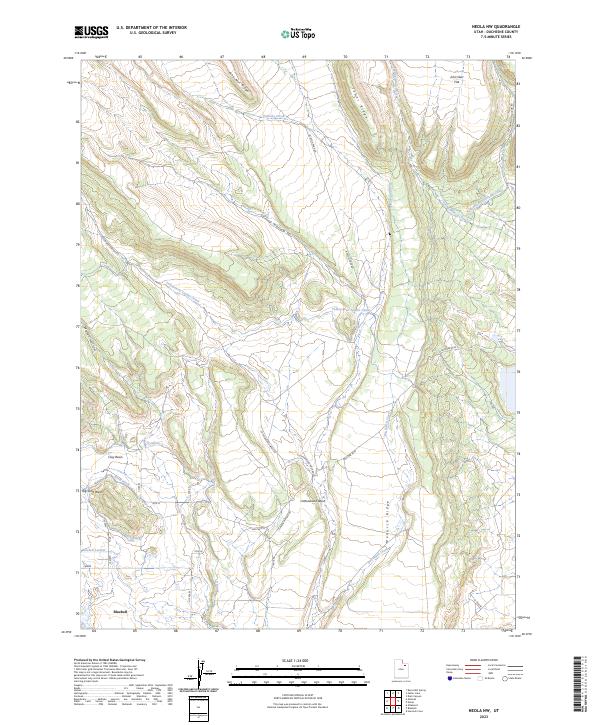 Neola NW topographic map thumbnail