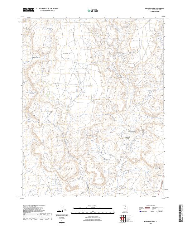 No-Mans Island topographic map thumbnail