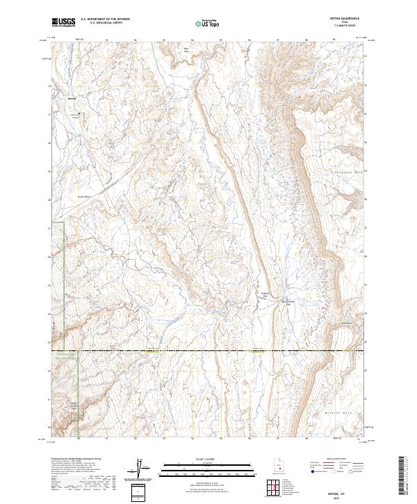 Notom topographic map thumbnail