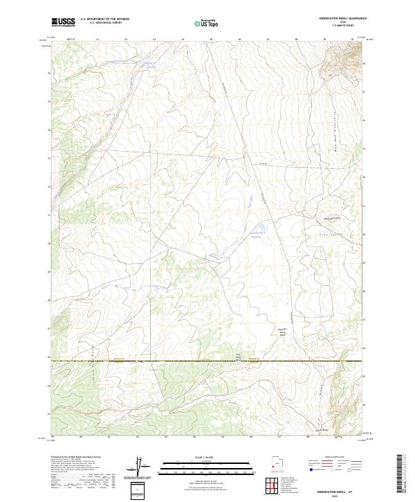 Observation Knoll topographic map thumbnail
