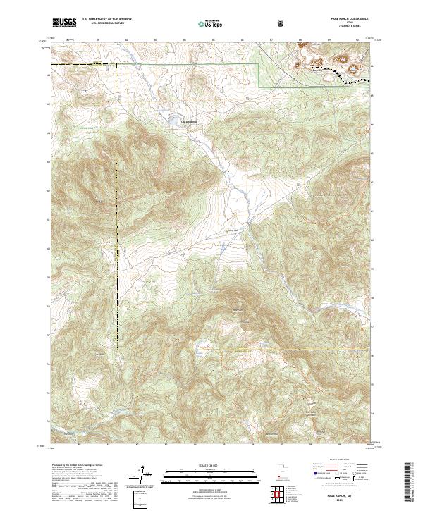 Page Ranch topographic map thumbnail