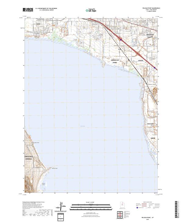 Pelican Point topographic map thumbnail