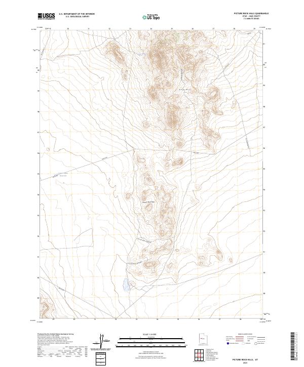 Picture Rock Hills topographic map thumbnail