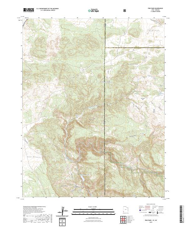 Pine Park topographic map thumbnail