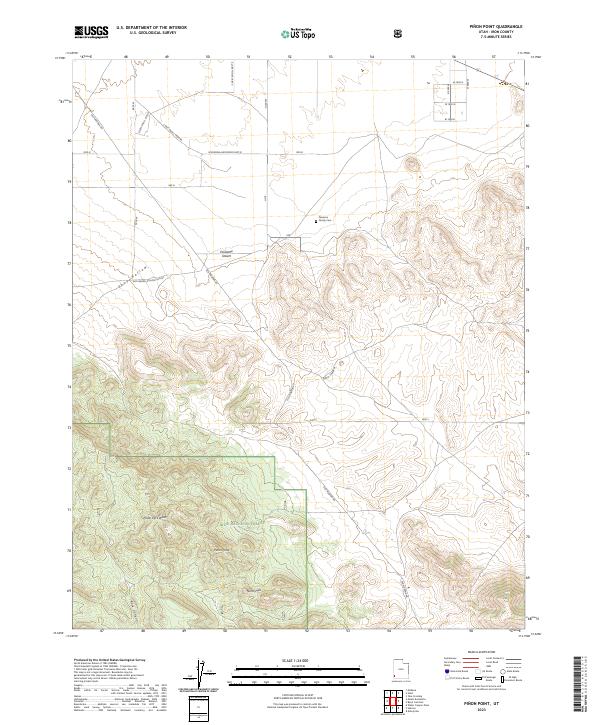 Pinon Point topographic map thumbnail