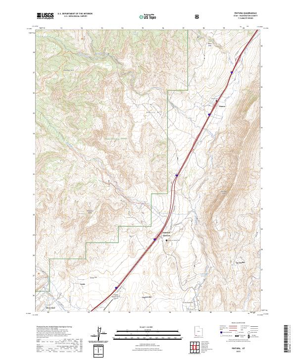 Pintura topographic map thumbnail