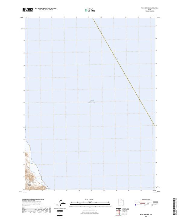 Plug Peak NW topographic map thumbnail