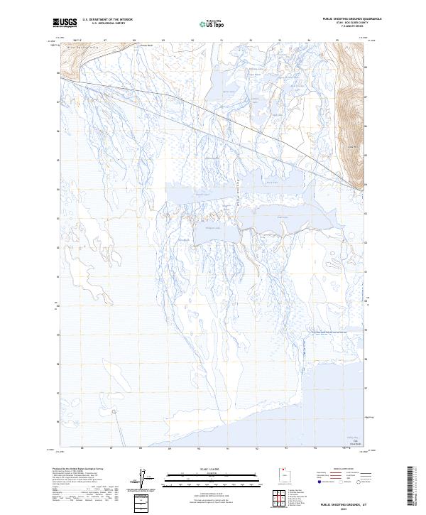 Public Shooting Grounds topographic map thumbnail