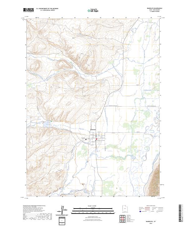 Randolph topographic map thumbnail