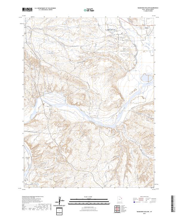 Rasmussen Hollow topographic map thumbnail