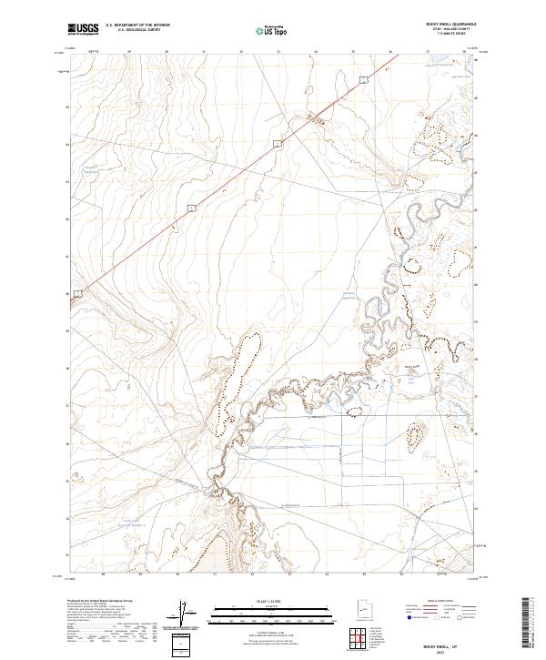 Rocky Knoll topographic map thumbnail