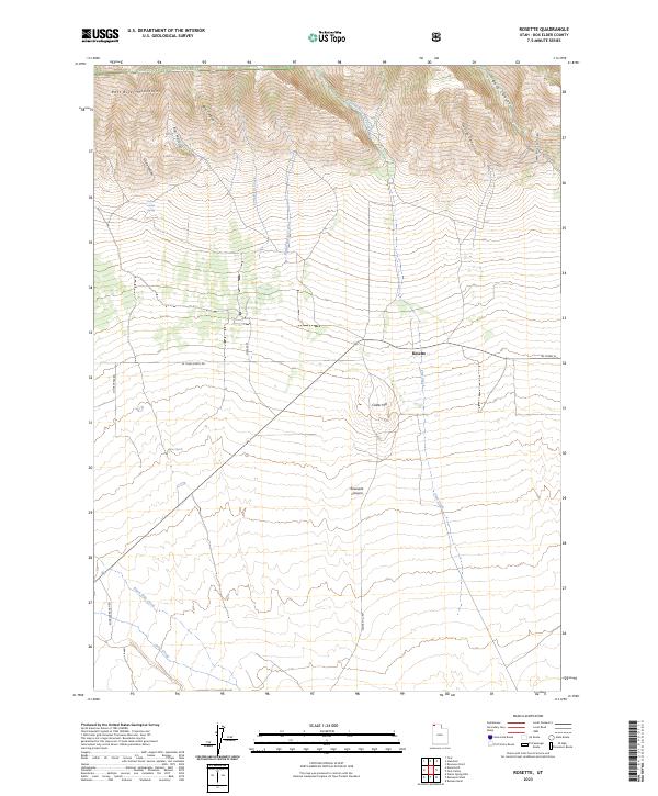Rosette 2023 topographic map thumbnail