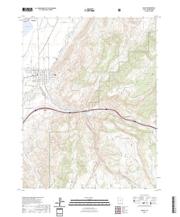 Salina topographic map thumbnail