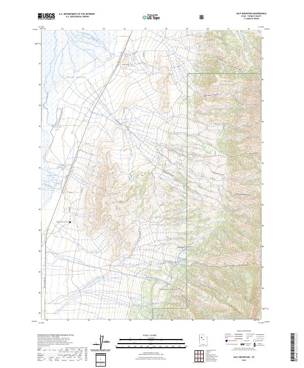 Salt Mountain topographic map thumbnail