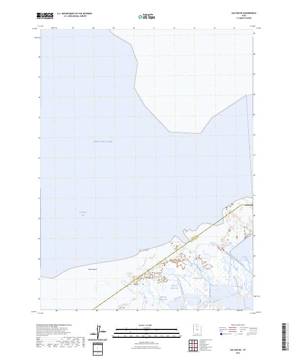 Saltair NE topographic map thumbnail