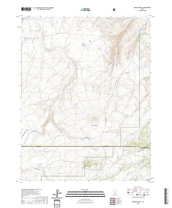 Smooth Knoll 2023 topographic map thumbnail