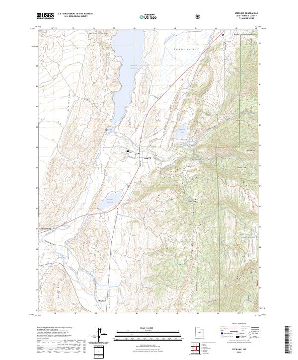 Sterling topographic map thumbnail