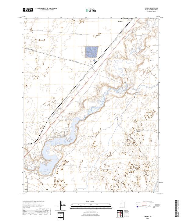 Strong topographic map thumbnail