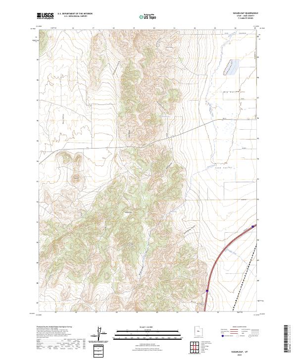 Sugarloaf topographic map thumbnail